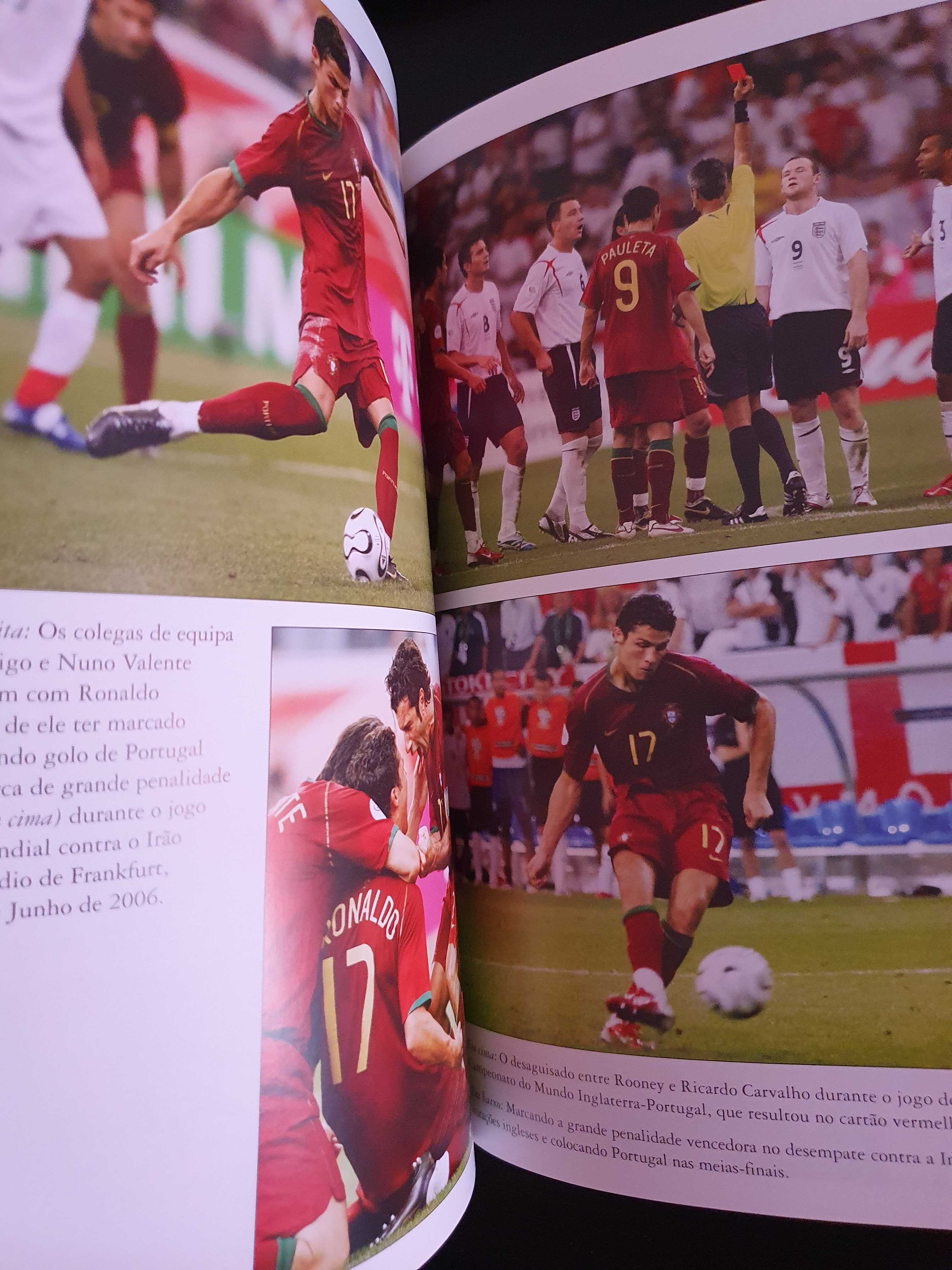 Livro Cristiano Ronaldo CR7, de Tom Oldfield