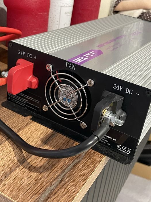 BELTTT, інвертор чистої синусоїди 1000-2000w 24v