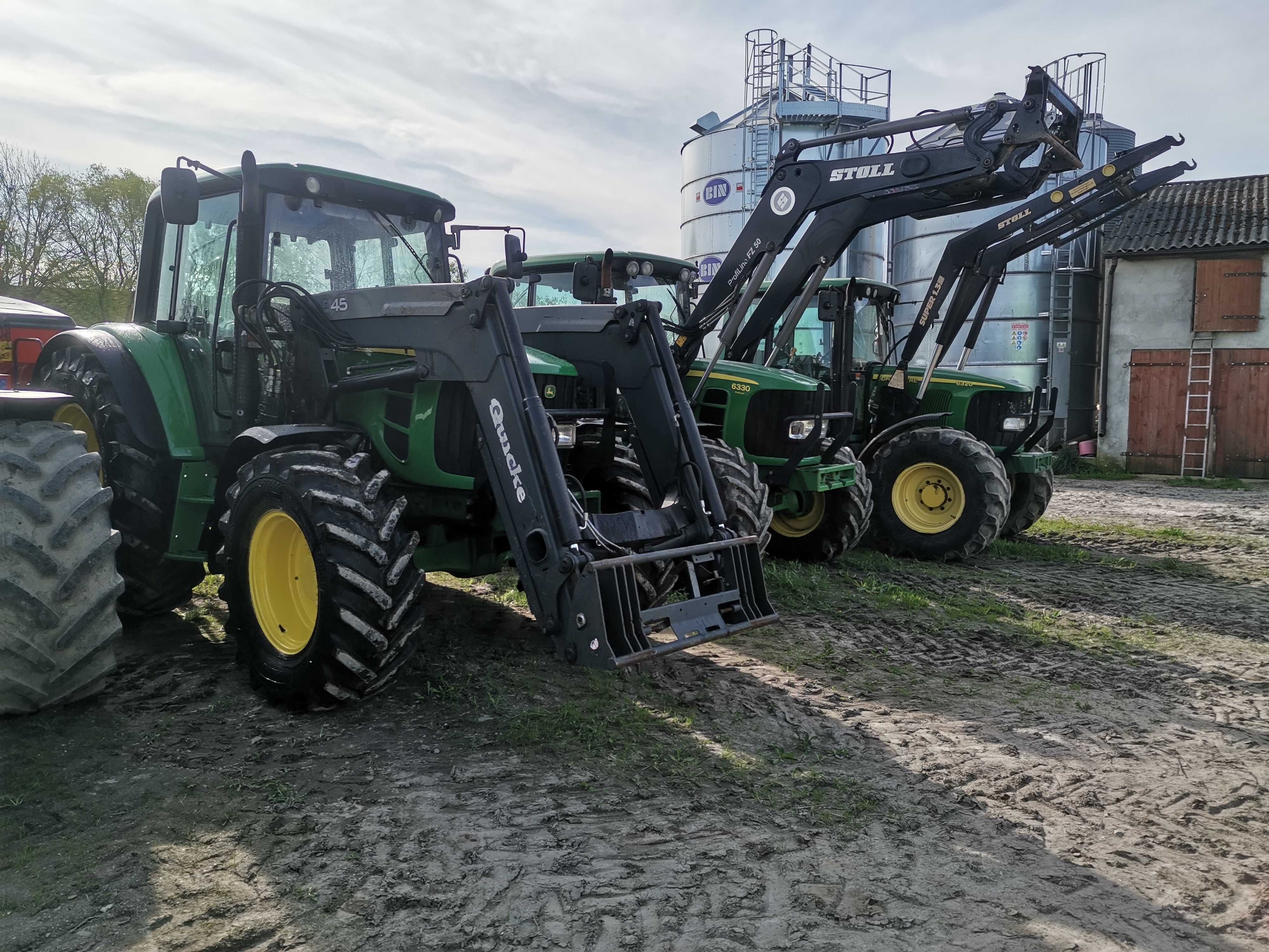 Ładowacz czołowy STOLL ,Quicke, John Deere