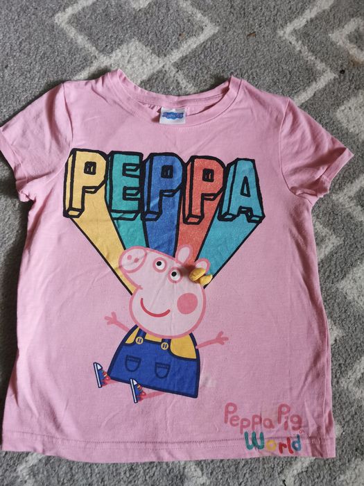 Koszulka z krótkim rękawem świnka Peppa 116