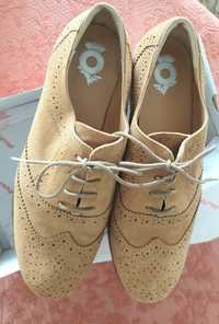 Sapatos camurça Brogues 38