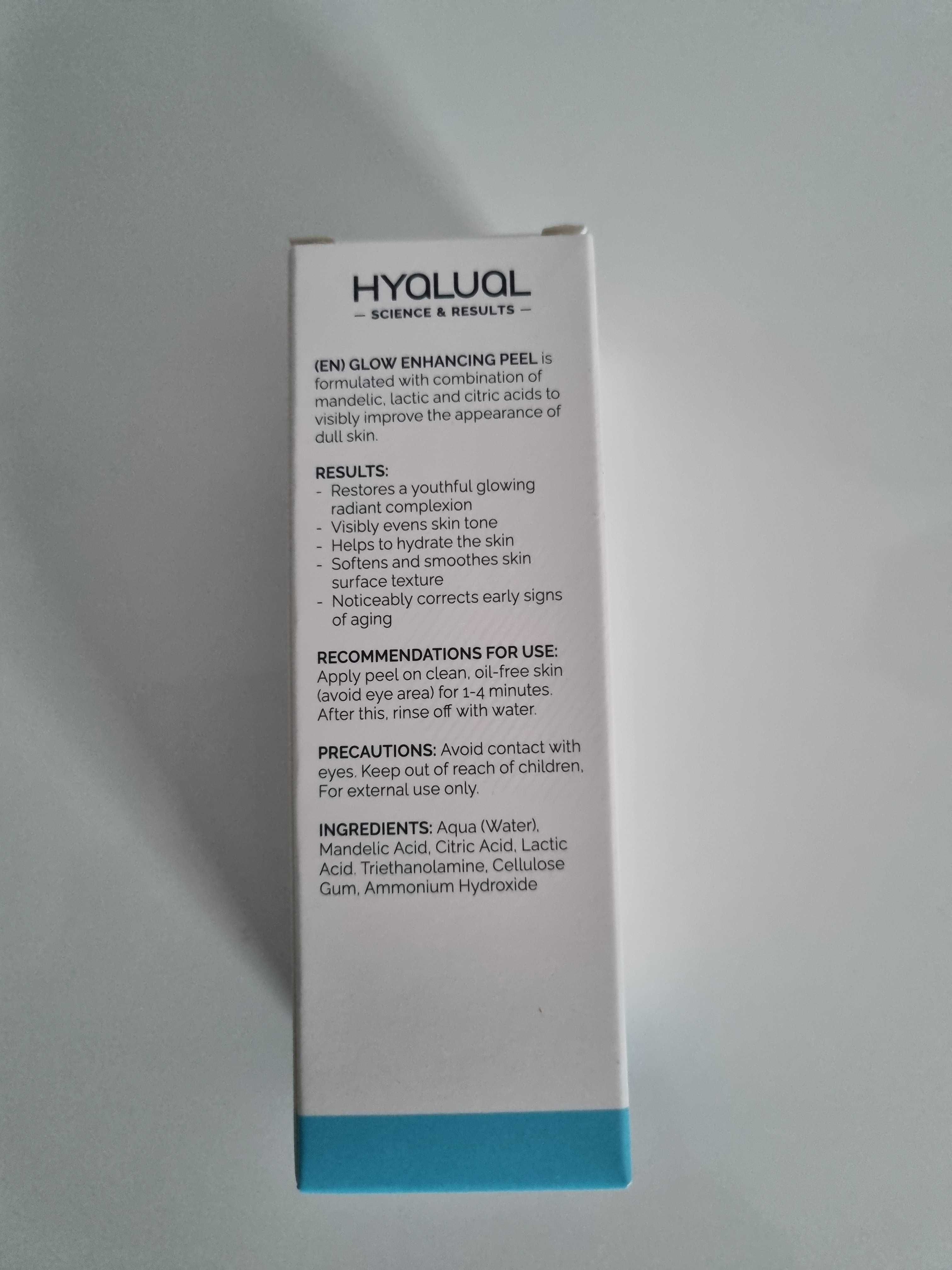 Hyalual Glow Enhancing  Peel (Szwajcaria) 50ml