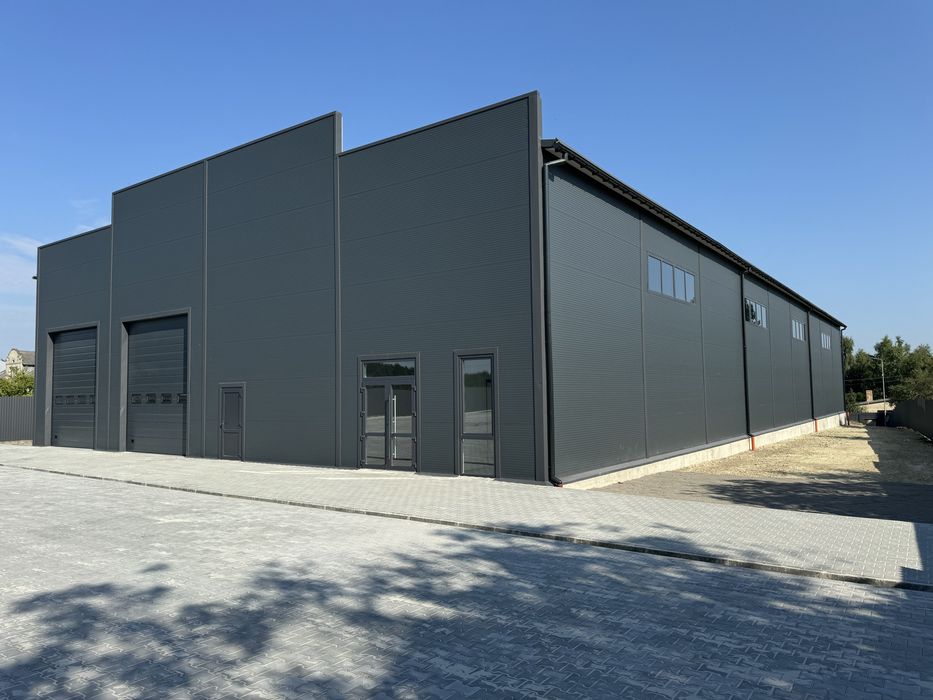 Оренда сучасного складського приміщення 1200м2 з ВЛАСНОЮ територією!