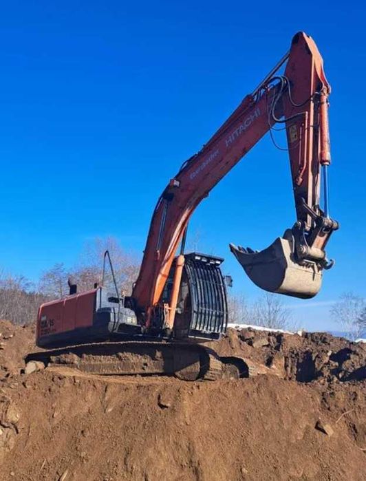 Usługi koparką, koparko-ładowarką i ładowarką