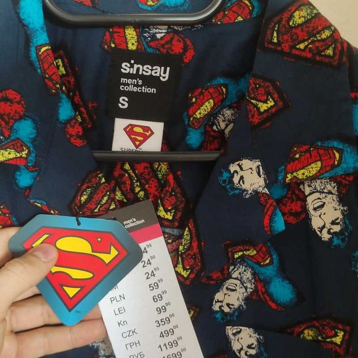 NOWA koszula Superman roz S z metkami