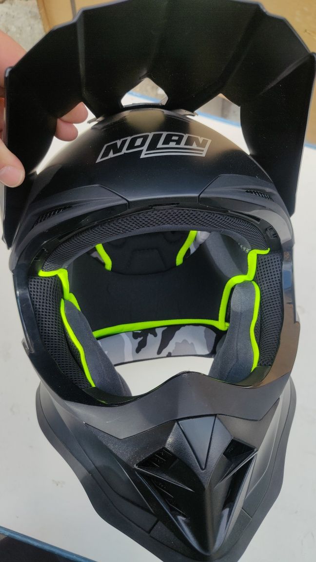 Kask motocyklowy enduro crossowy nolan N53 roz.M. M