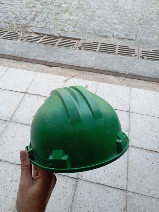 Capacete de Proteção Verde