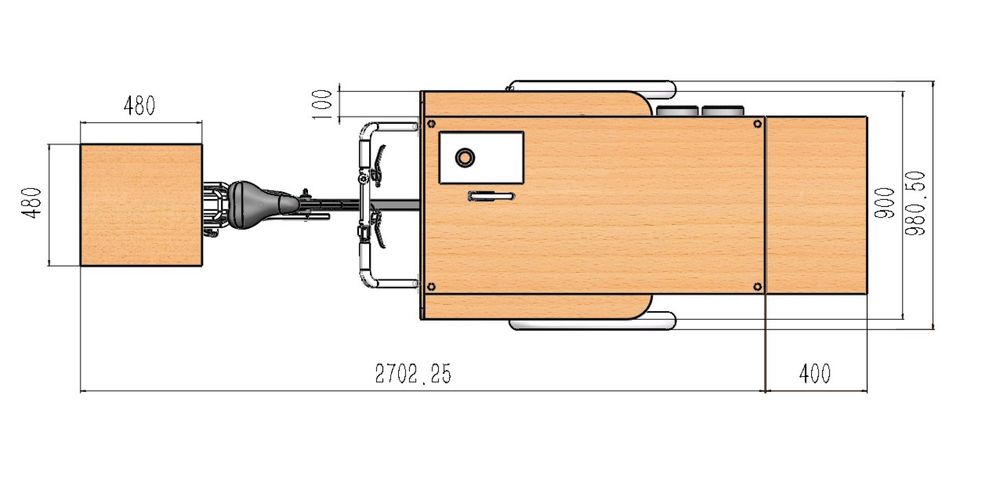 Nowy wózek elektryc kawowy gastronomiczny kawiarnia mobilna rower kawy