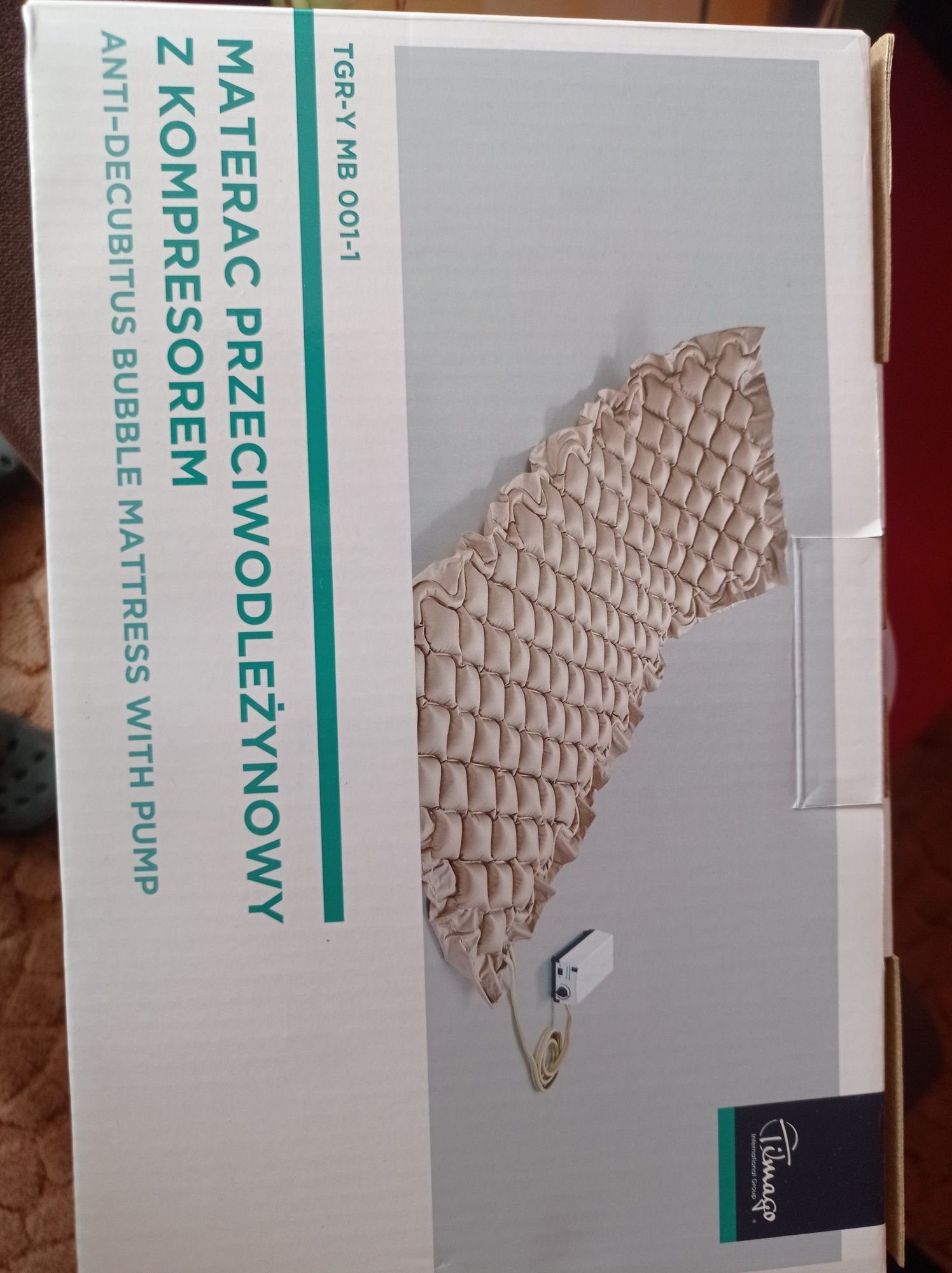 Materac przeciwodleżynowy