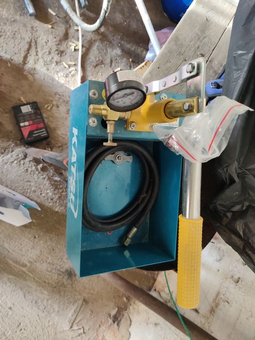 Bomba de teste hidrostática