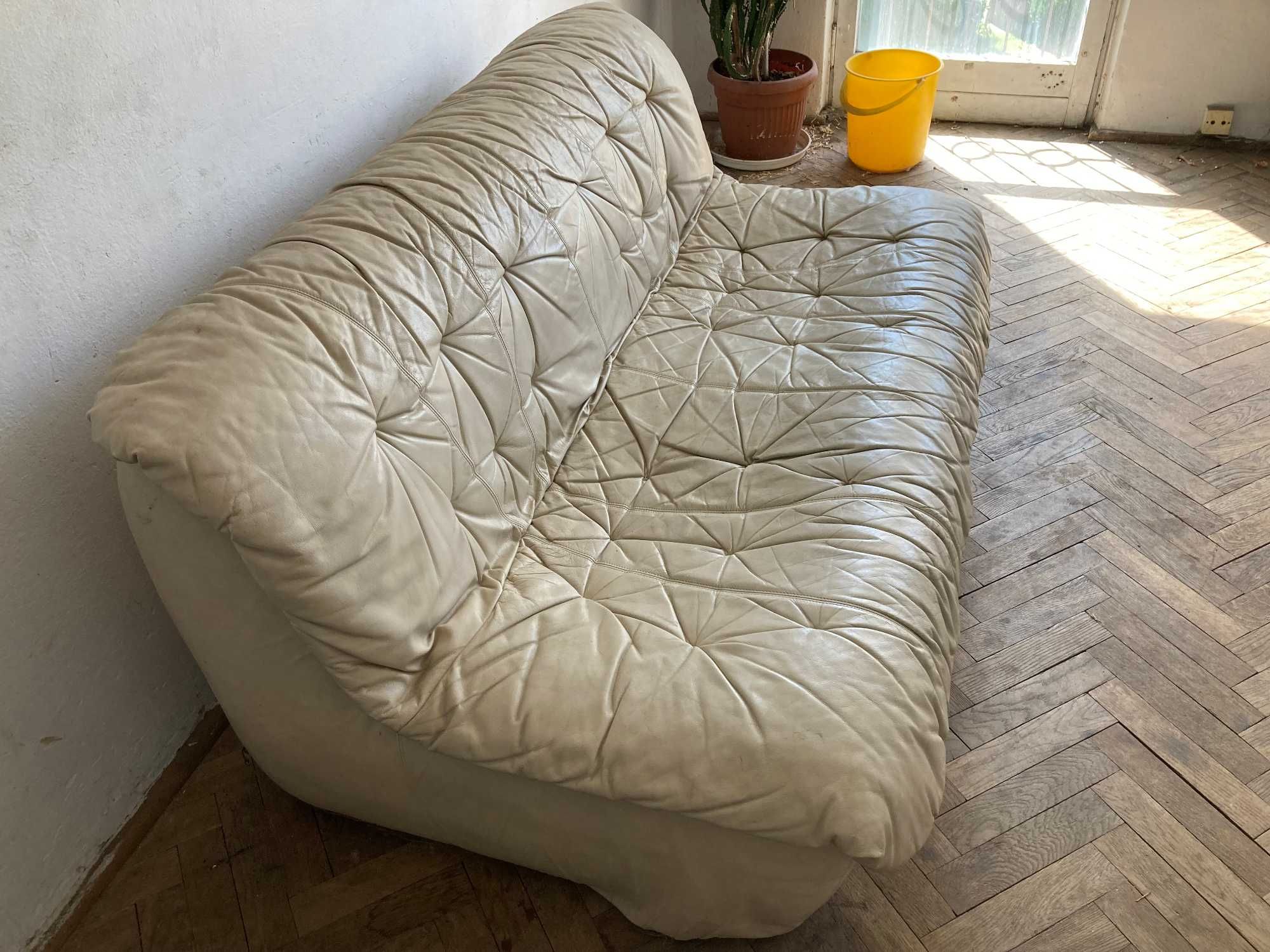 sofa kanapa wersalka, skóra/ekoskóra, stan DB