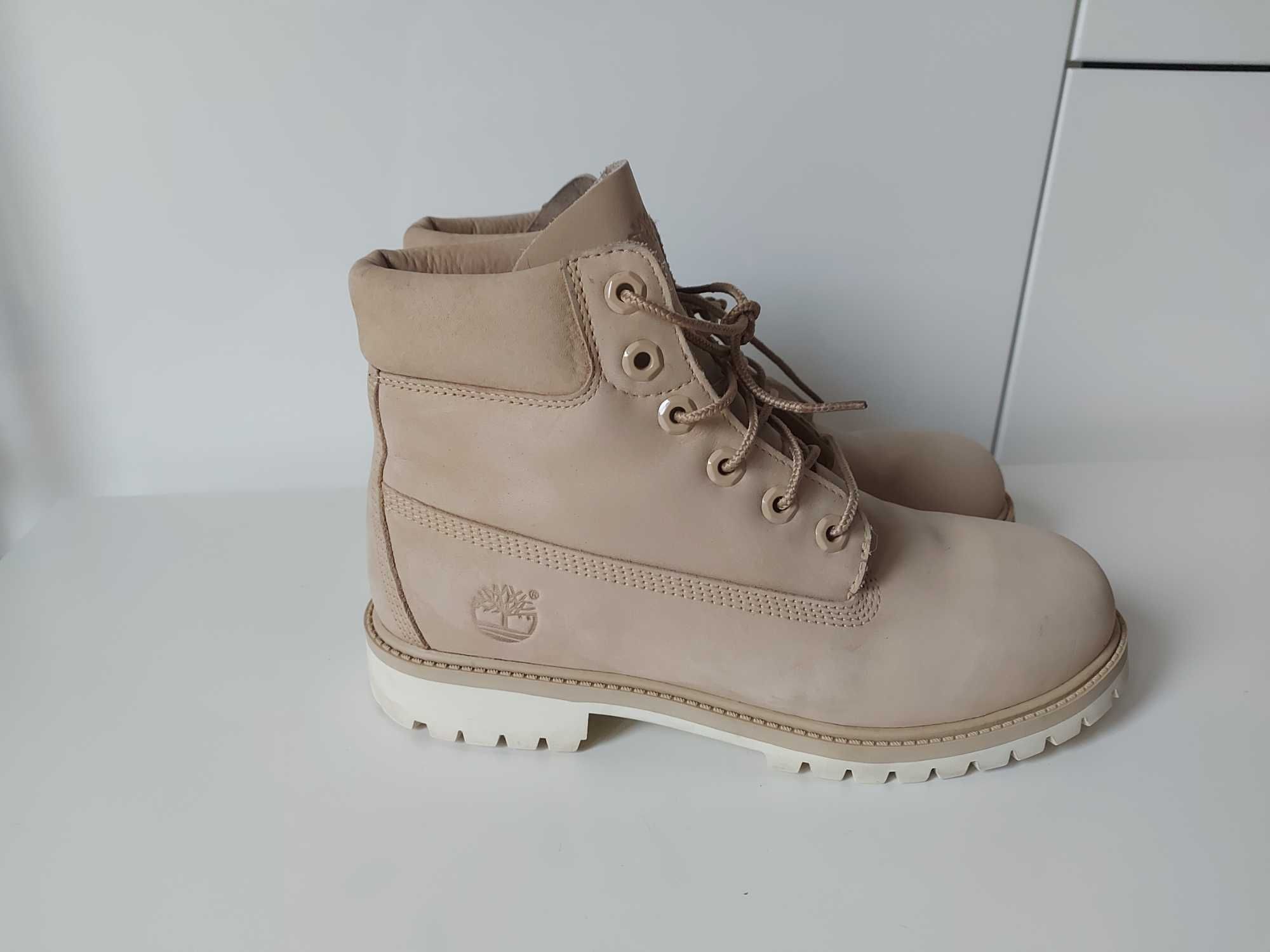 Timberland 6 premium boot croissant 40 skóra