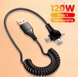 Kabel USB C 120W 3w1