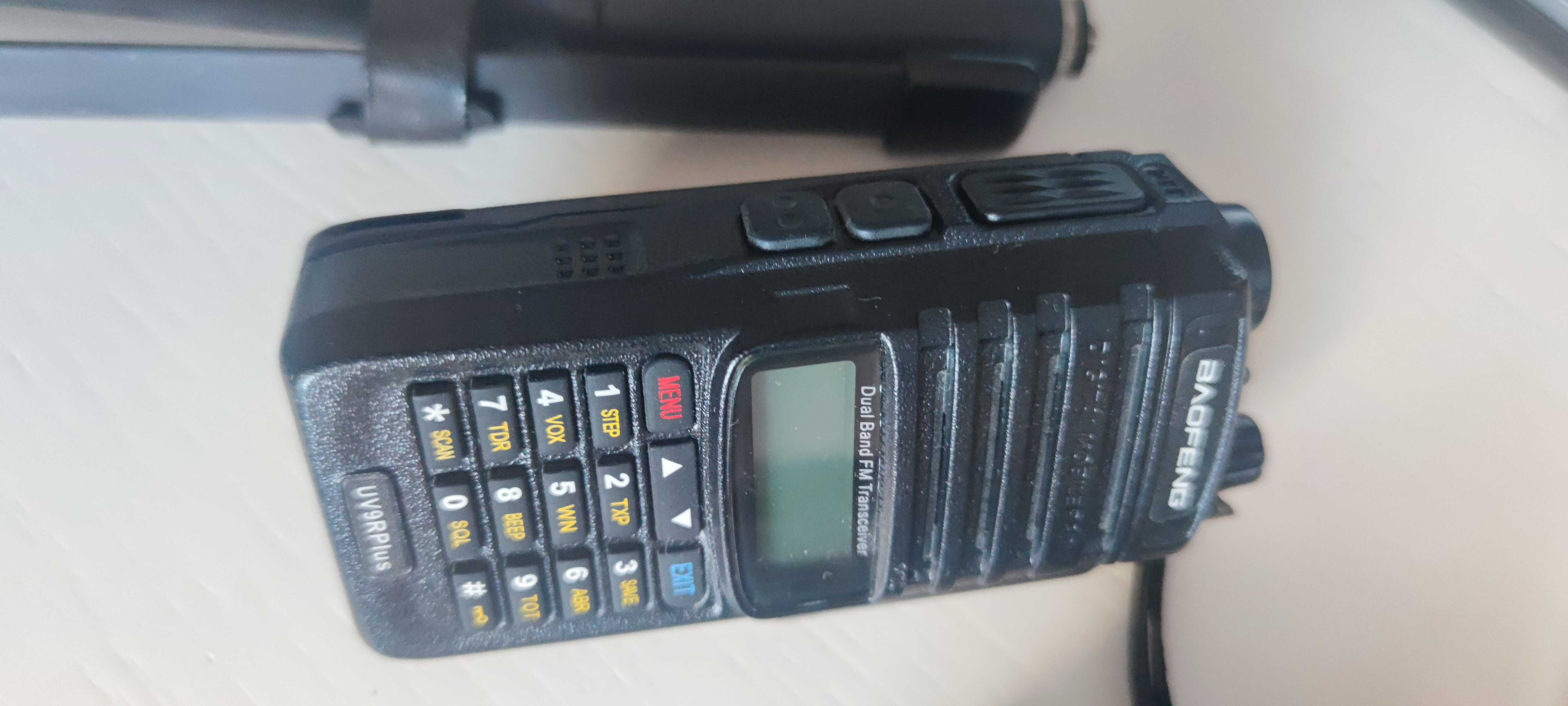 Krótkofalówka Baofeng UV9R Plus, doładowana fabrycznie
