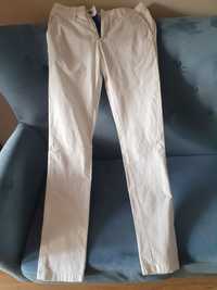 Spodnie jeansowe białe Zara Man