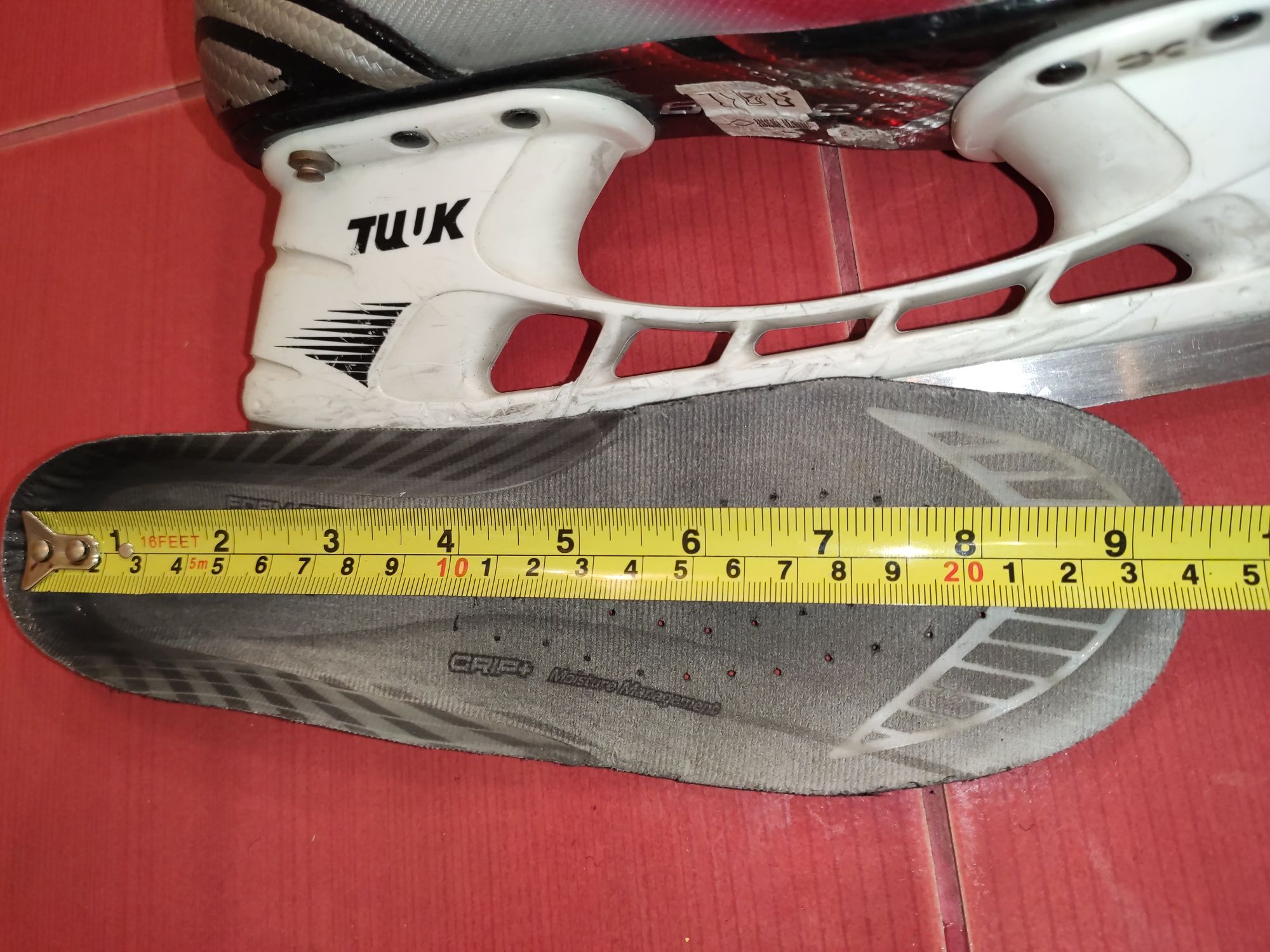 Хоккейные коньки Bauer X6.0, профи, 23.5 стелька