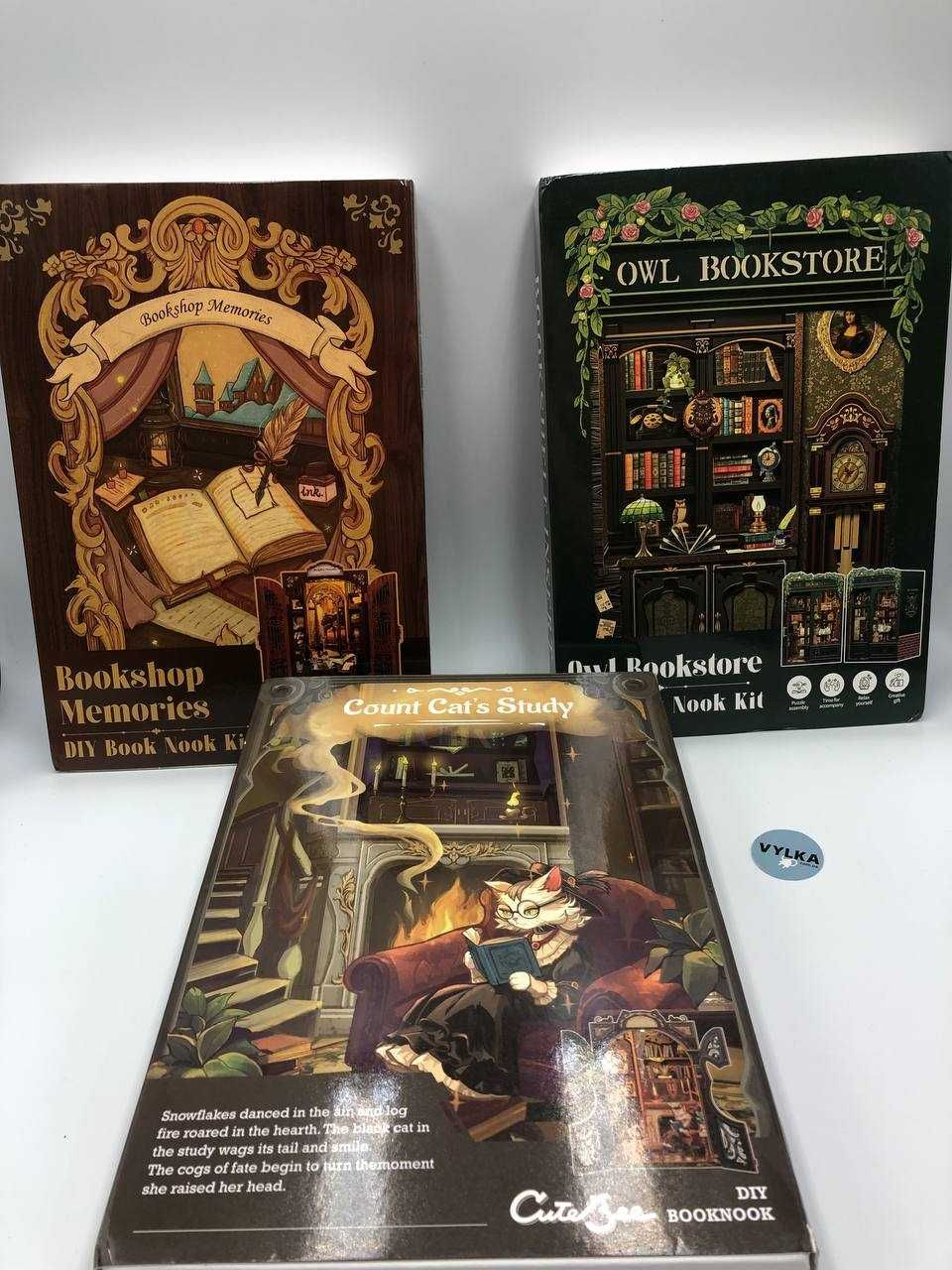 Книжковий куточок Букнук / Book Nook 3D-пазл від CuteBee