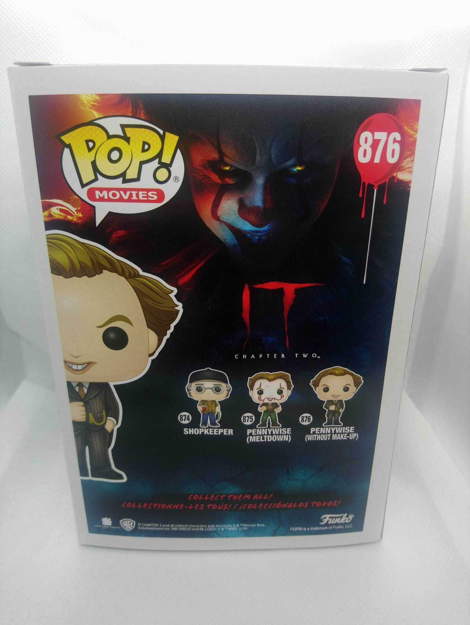 Funko Pop IT Pennywise Wthout Make Up 876