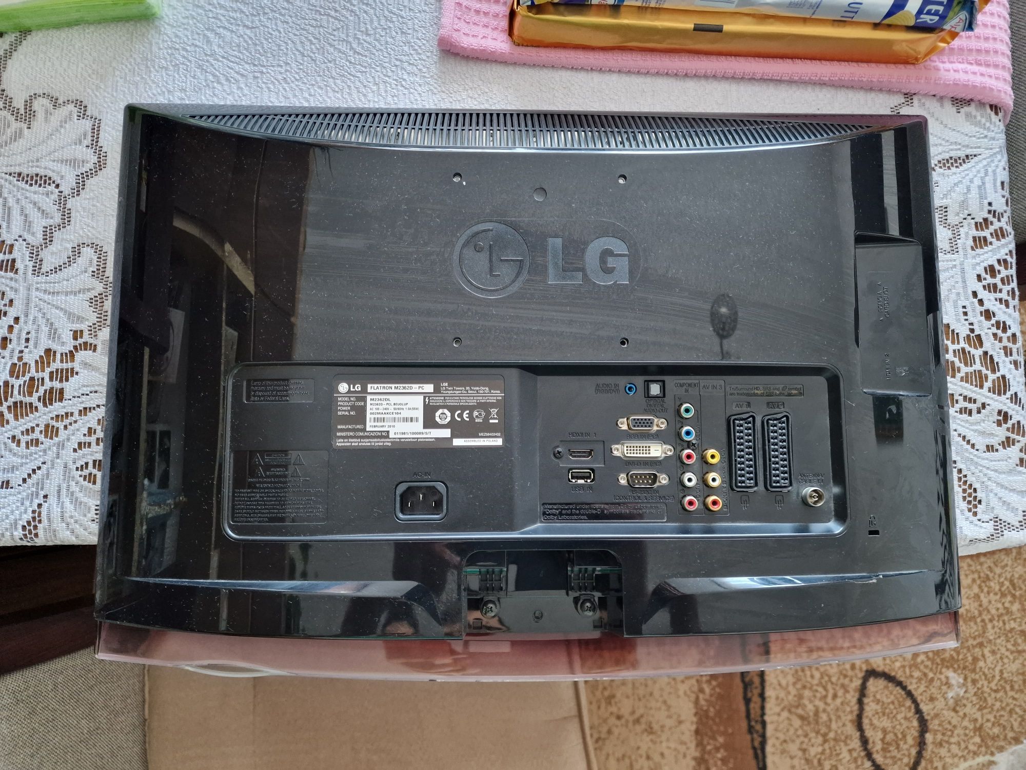 LG Flatron M2362D-PC Full HD