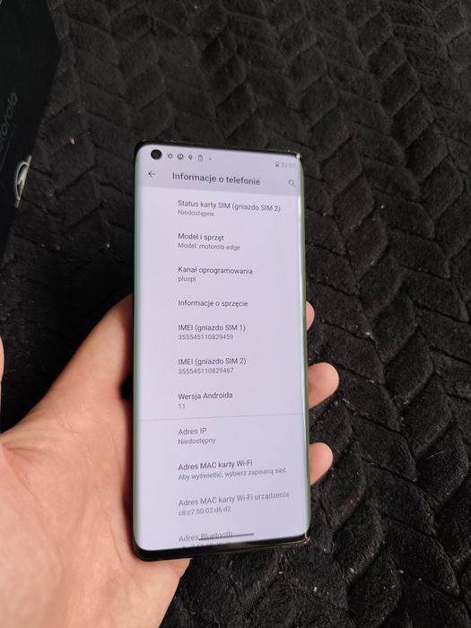 Sprzedam Motorolę edge