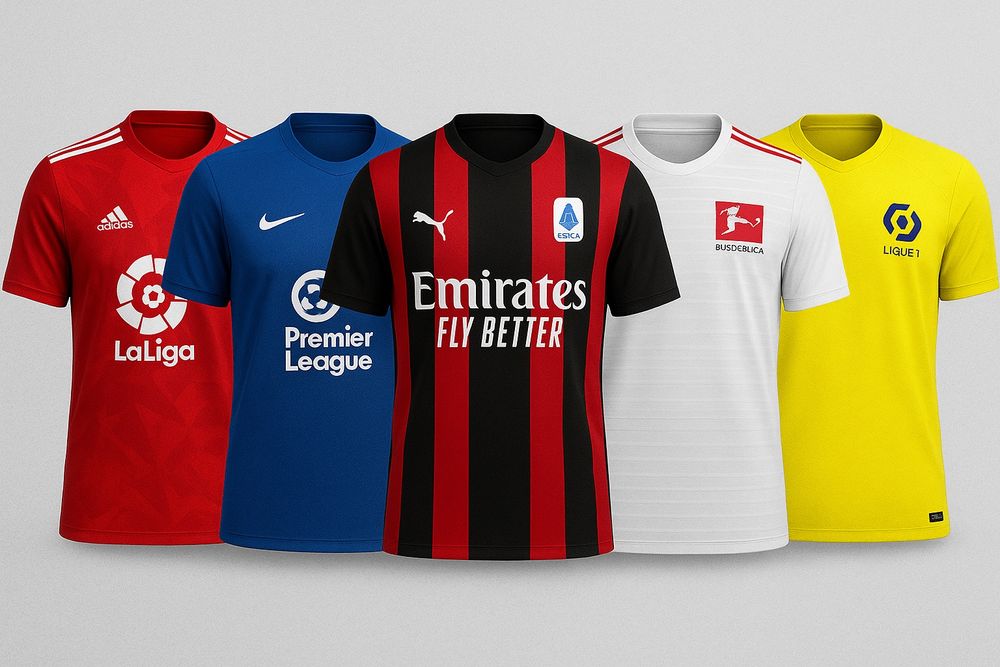 Mystery Football Box Losowa koszulka piłkaska TOP 5 lig