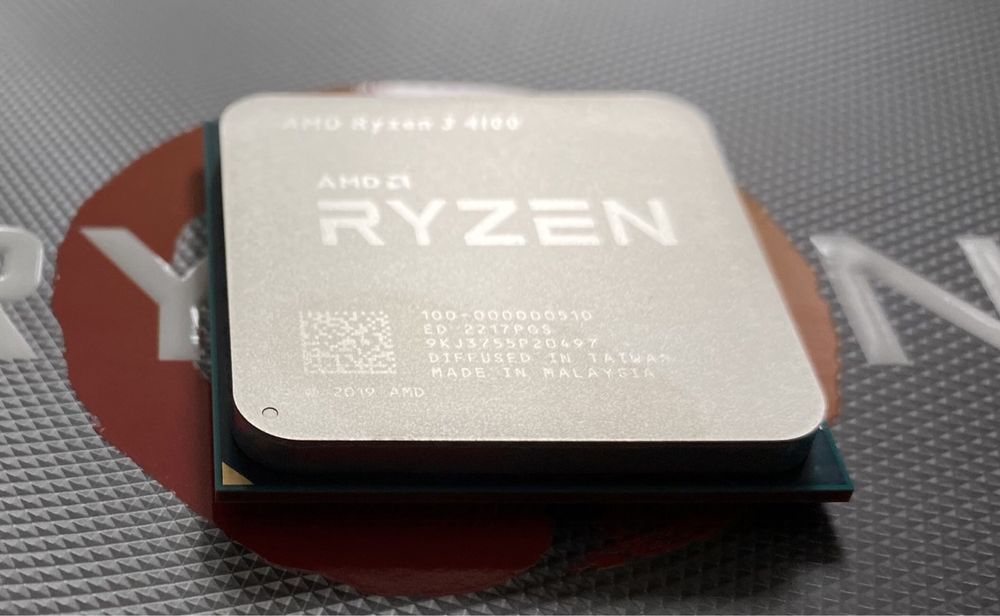 Спритний процесор AMD Ryzen 3 4100 AM4 - 4 ядра, 8 потоків - BOX Обмін
