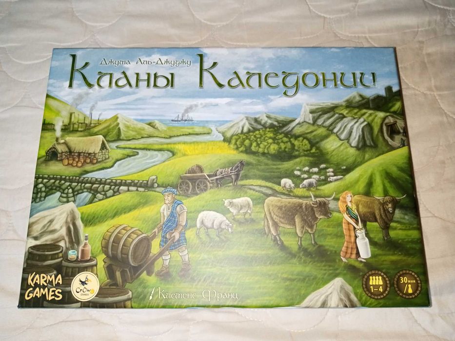 Настольная игра Кланы Каледонии
