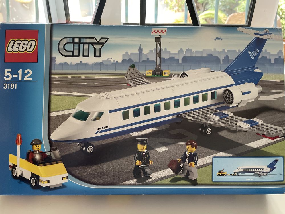Lego 3181 Passenger Plane, air show 60177 e 60176