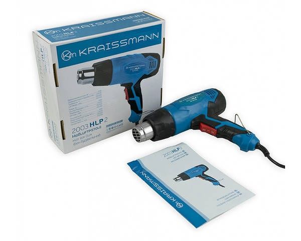 Строительный Фен Крайсман 2000Вт 2Режима Новый Промышленный Недорого