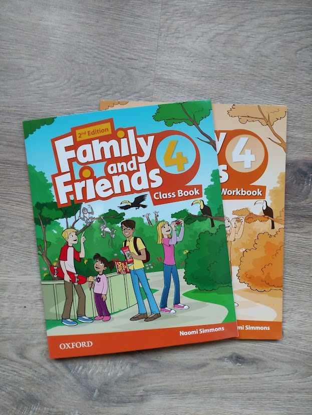 Family and Friends 4 5 Оригінал. Ціна за комплект