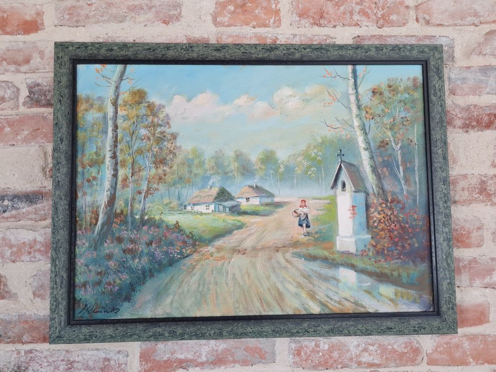 Jerzy Kluźniak obraz olejny