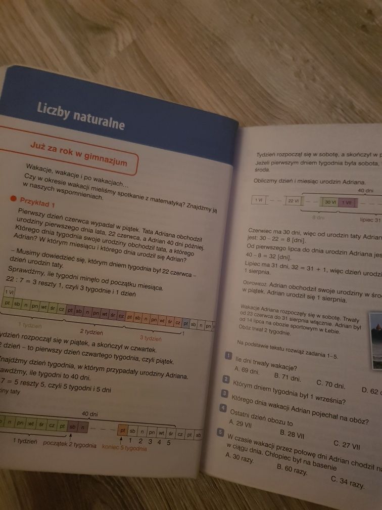 Podręcznik Matematyka wokół nas klasa 6 WSiP