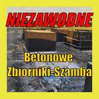 Solidne Szamba-Zbiorniki 10m3 betonowy Piwniczki