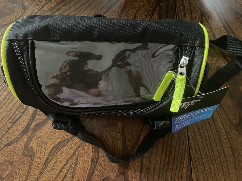 Torba na rower z paskiem na ramię