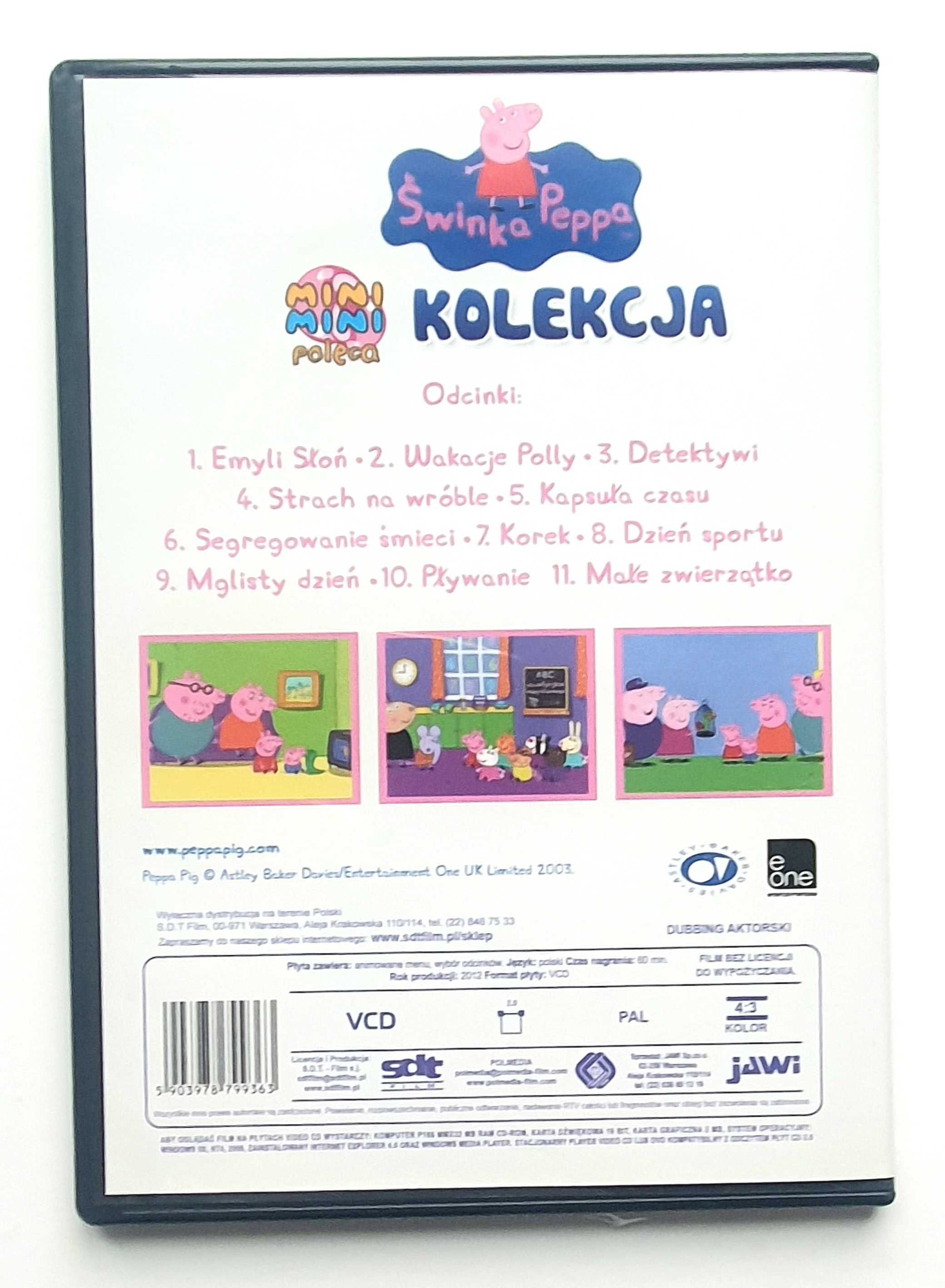 Świnka Peppa: Kolekcja MINI MINI poleca, Peppa Pig, film DVD