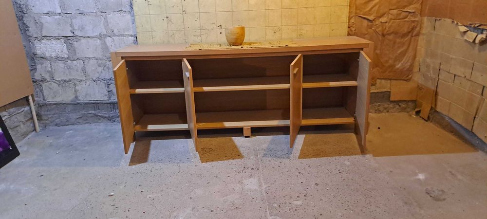 komoda z mdf czterodrzwiowa