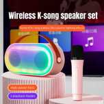 P6 bezprzewodowy przenośny  głośnik Bluetooth  mikrofon  Karaoke