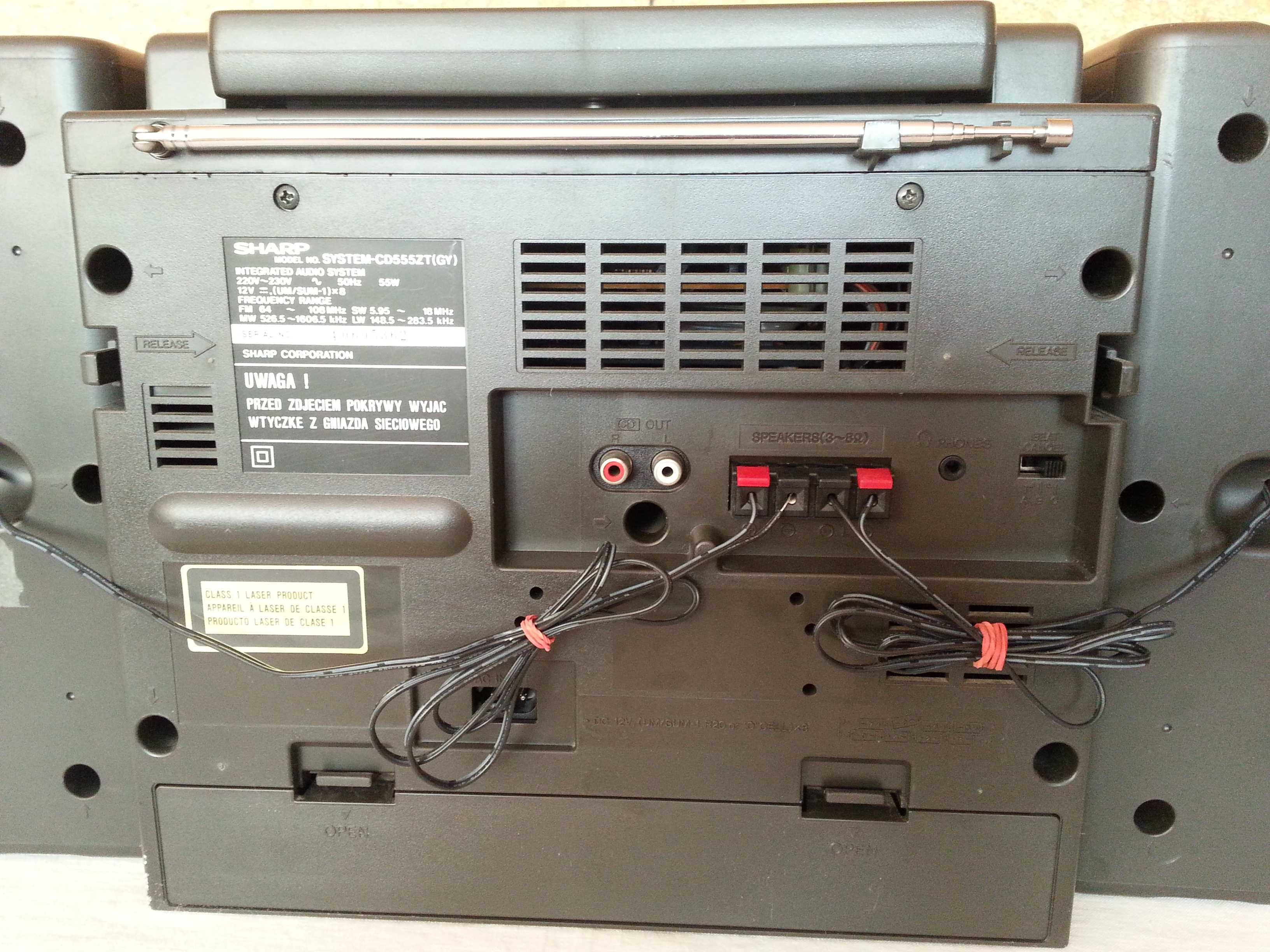 Radiomagnetofon z CD Sharp GX-CD555Z