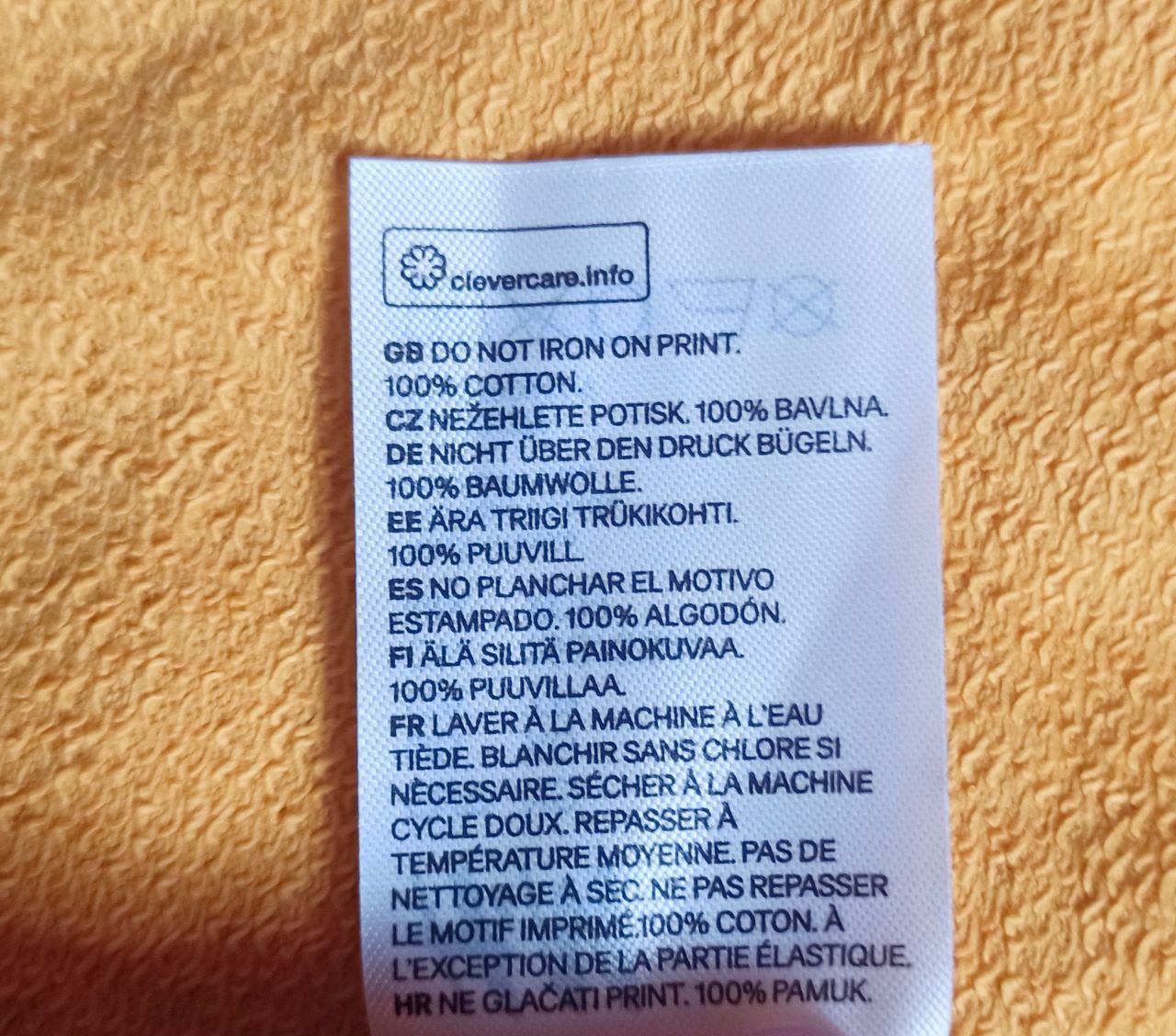 Помаранчеве худі з капюшоном H&M, S