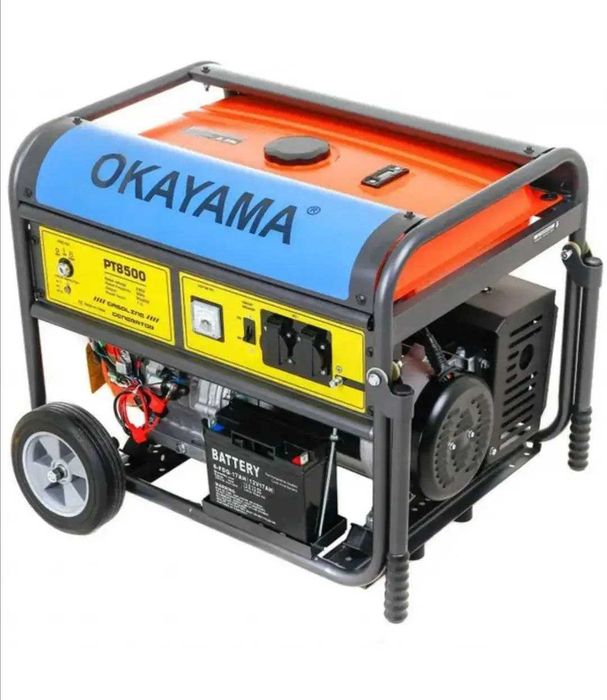 Бензиновий генератор 7 кВт 7.5 кВт