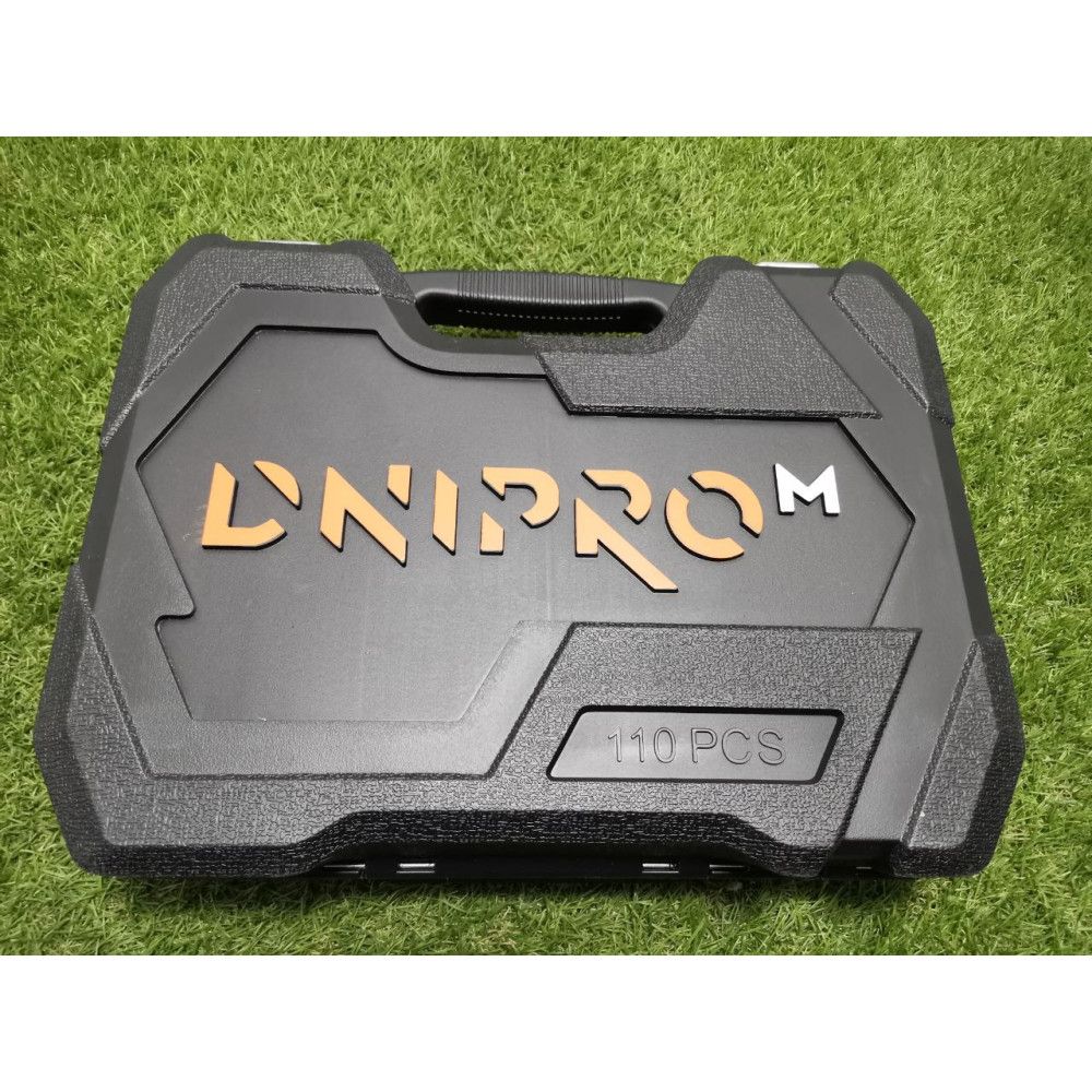 Набір інструментів DNIPRO-M ULTRA, 1/2, 1/4, S2, S-Lock, 110 од. (Уці