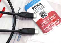 НОВЫЙ немецкий кабель Thunderbolt 4 / USB4 1 метр KabelDirekt ОРИГИНАЛ