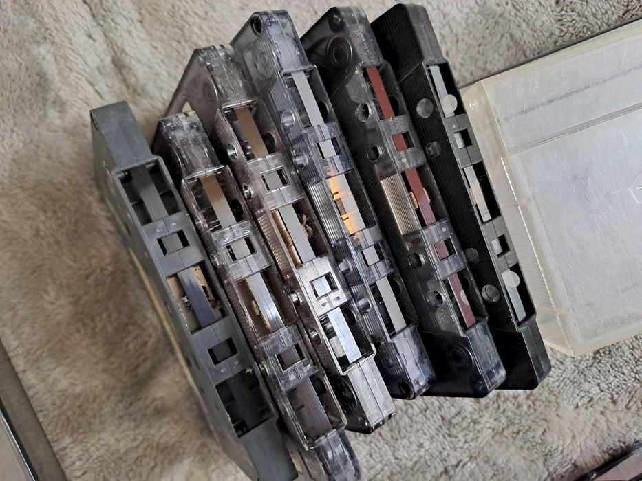 zestaw 6 kaset magnetofonowych Basf TDK Sony