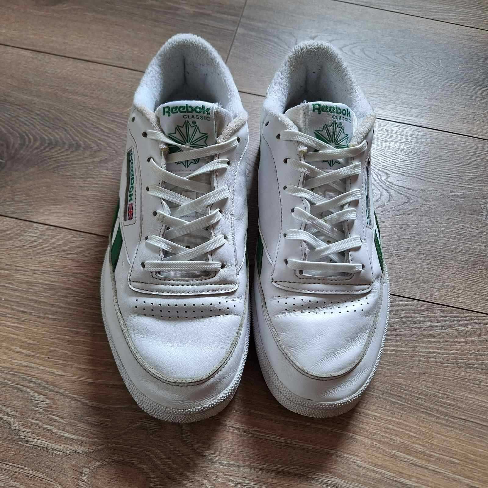 Шкіряні кеди reebok club c 85 revenge. (оригінал) розмір 44.