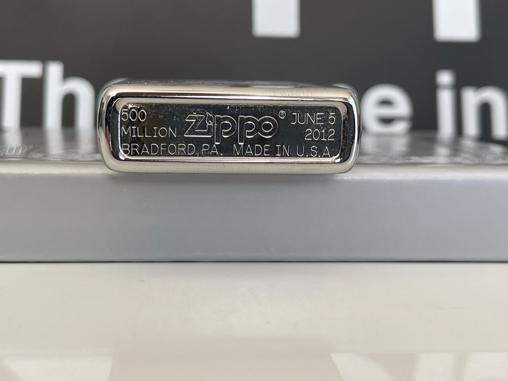 Zapalniczka Zippo 2012, 500 Million, Limited Edition, 11125/50000 NOWA
