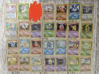 Cartas Pokémon base set