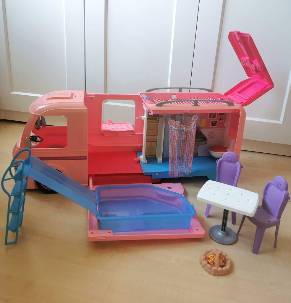 Kamper Barbie stan bardzo dobry