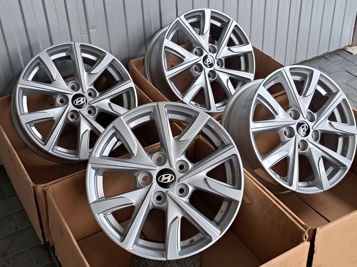 Alufelgi Hyundai 16 NOWE 5x114,3 I30 I40 IX20 Ix35 TUCSON KONA ELANTRA