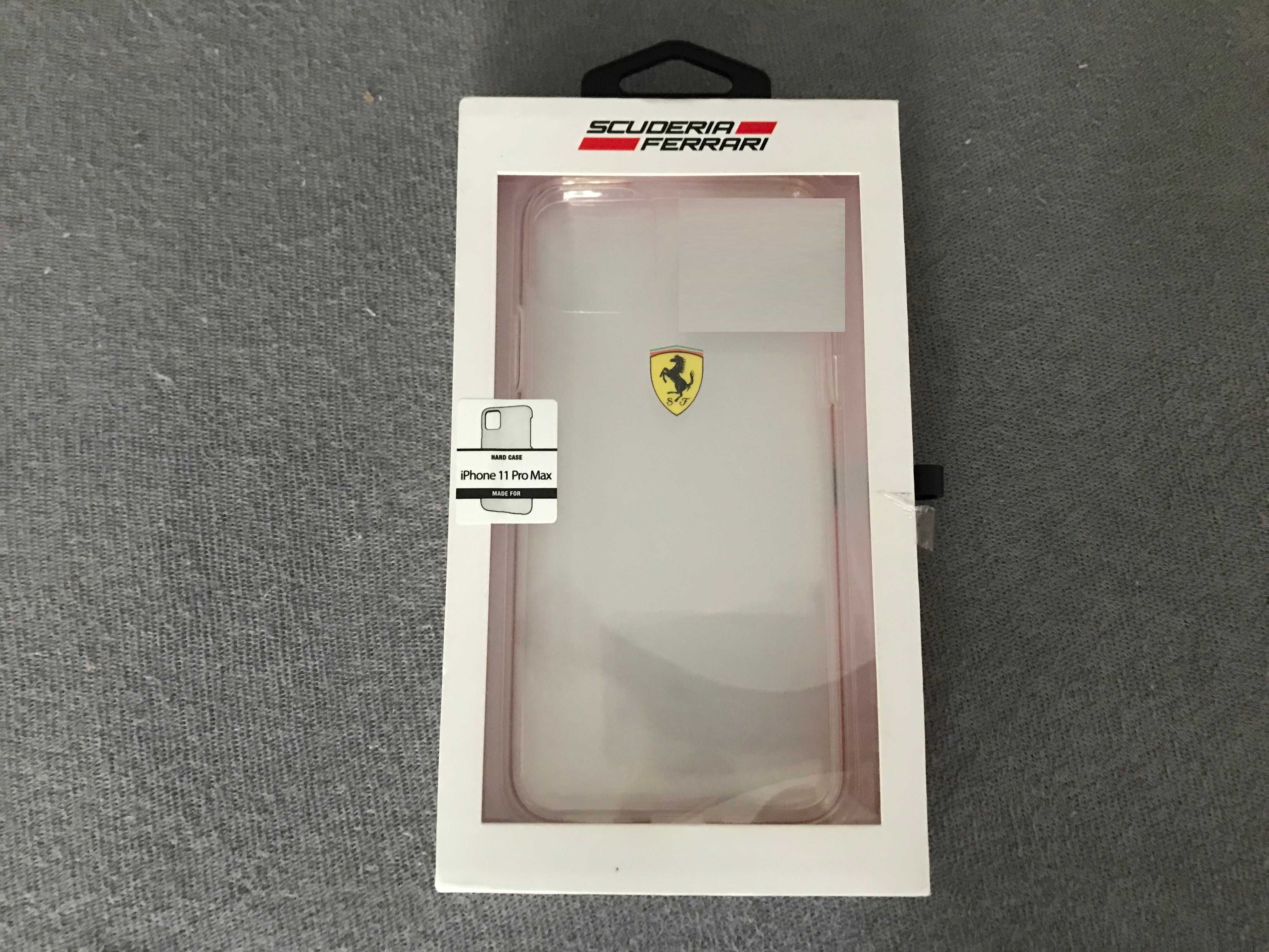 Ferrari Scuderia iPhone 11 Pro Max silikonowe case etui plecki