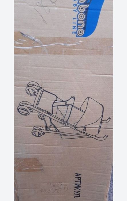 Велосипед з батьківською ручкою Візок Тростинка НОВИЙ